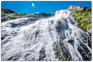 Домбай ущелье Аманауз Суфруджинские водопады фотографии