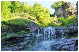 Казачий водопад  в ущелье Кизгыч фотография