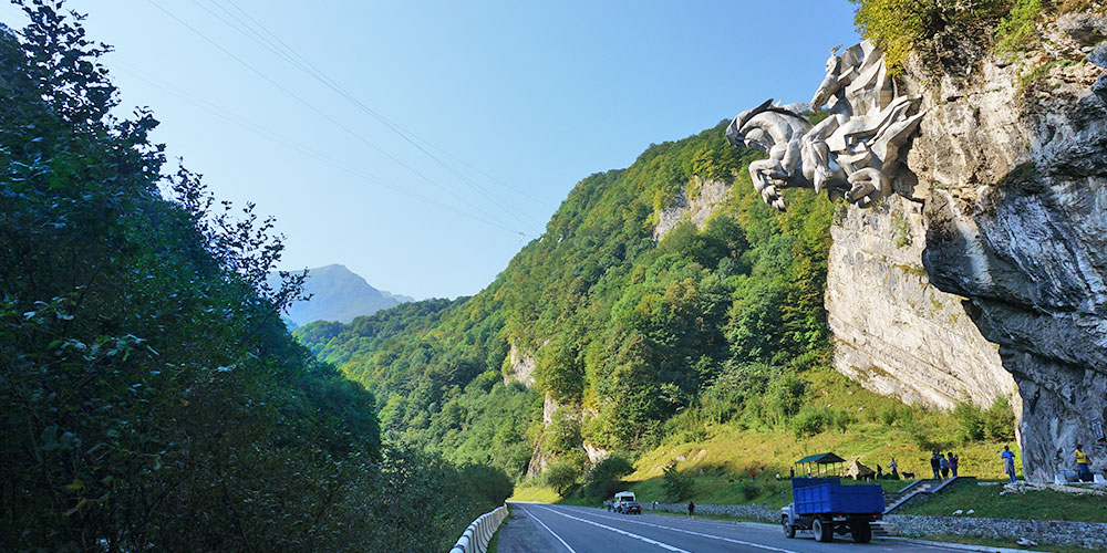 Северная Осетия фото Уастырджи Алагирское ущелье