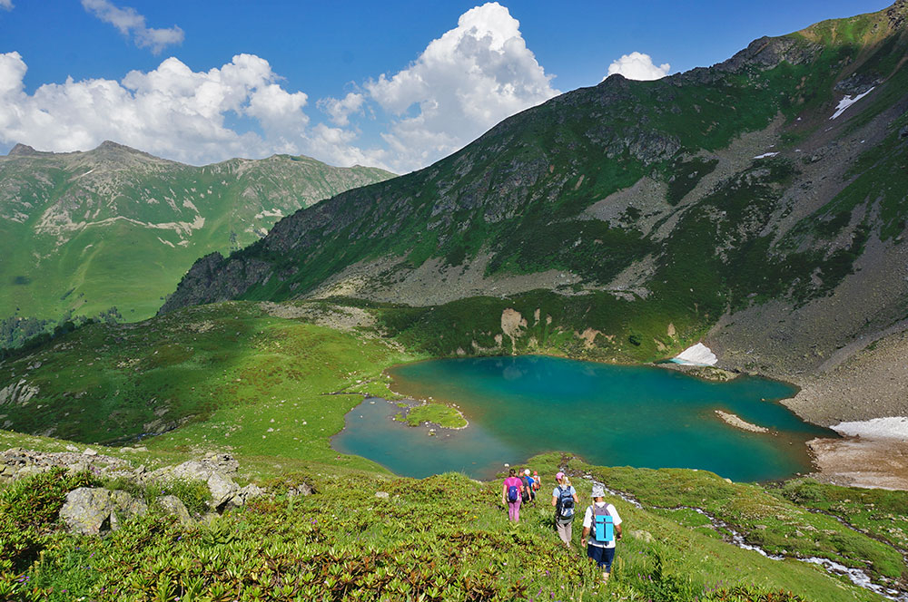 Кавказ Архыз озеро Айматлы