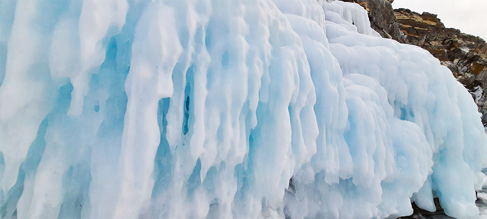 Байкал голубой лед фото