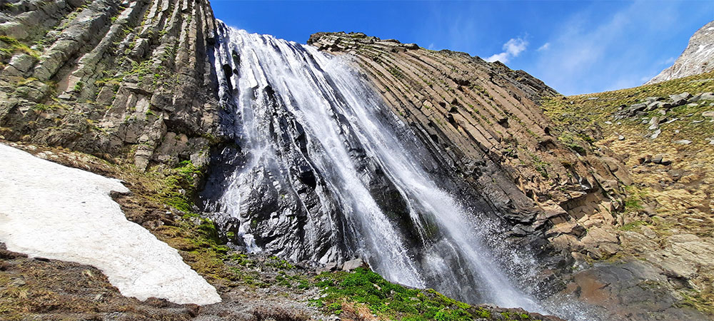 Приэльбрусье фото Водопад Терскол