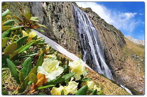 Водопад Терскол фотография
