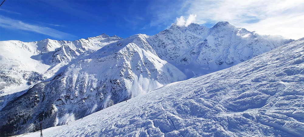 Ледник Семерка Когутаи Донгузорун Накра горы зима