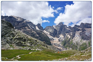 Горы Главного Кавказского хребта фотография