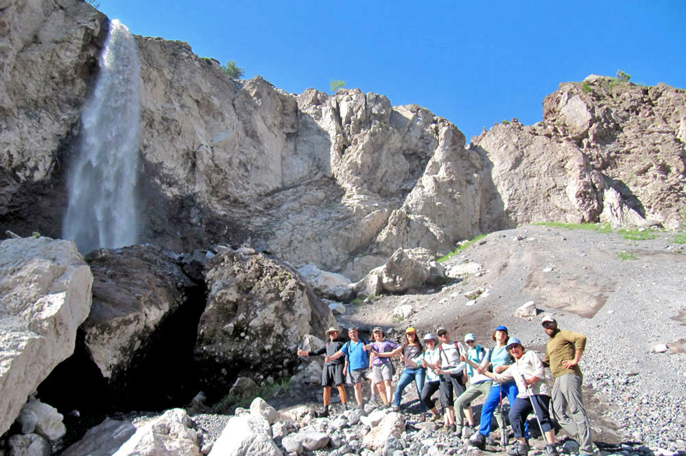 Приэльбрусье водопад Азау фото