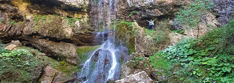 Мезмай водопад Университетский фото