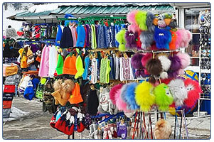  Сувенирный рынок Чегет Эльбрус фотография