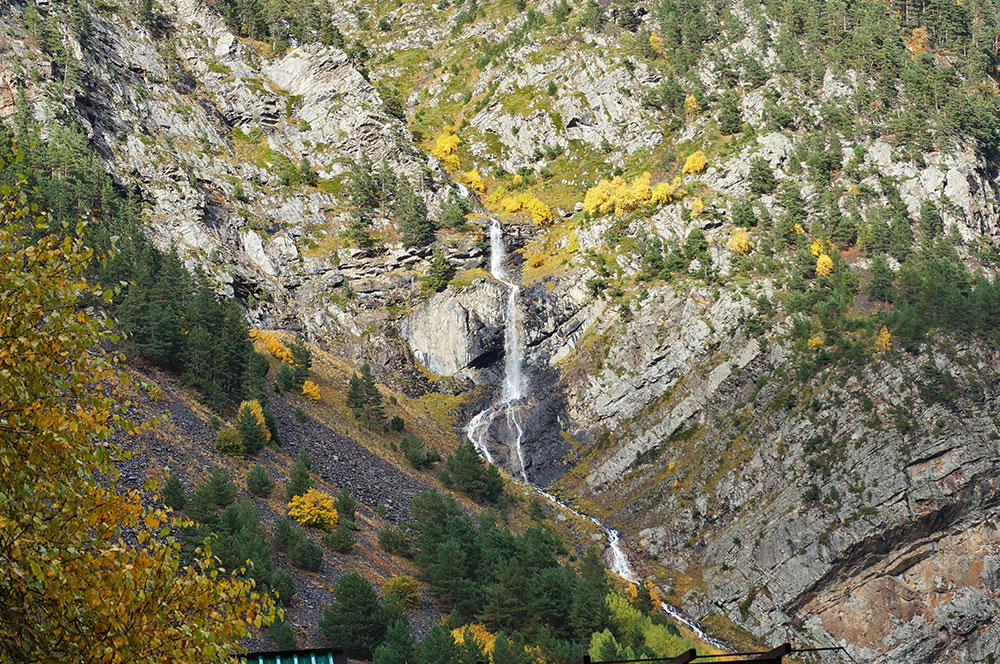 Северная Осетия Дигория водопад Буравидон