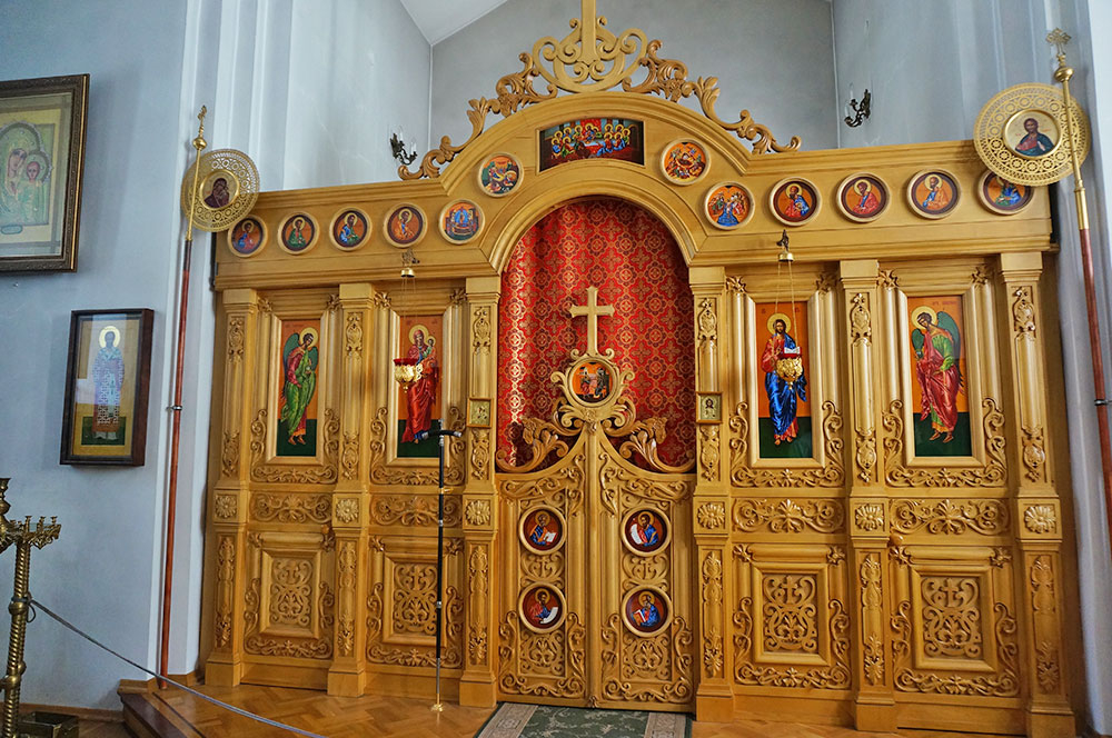 Аланский монастырь Цей иконостас