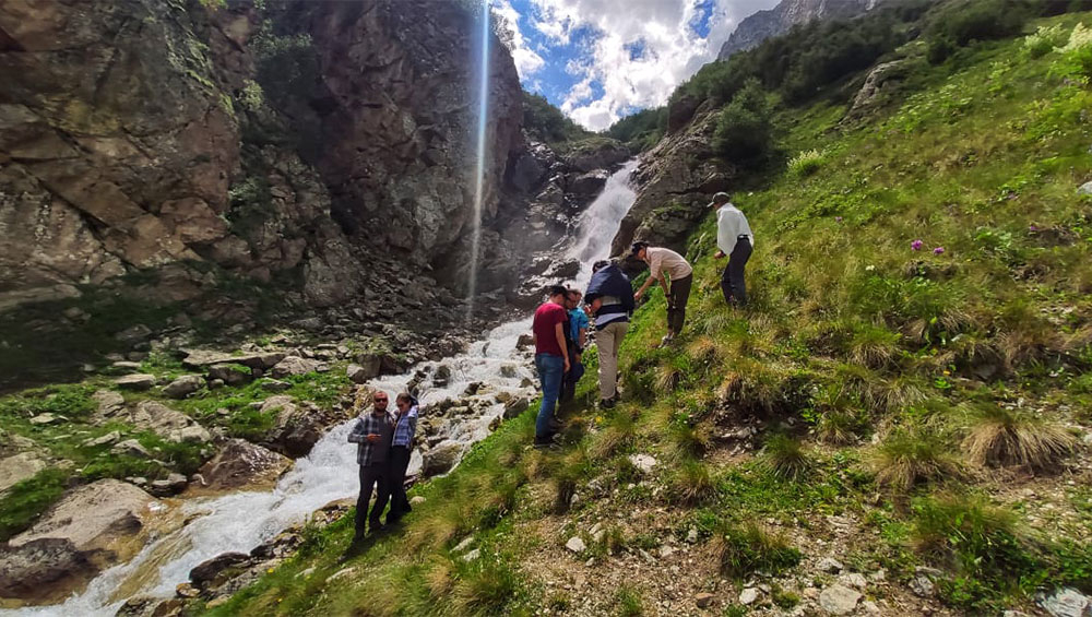 Приэльбрусье Адыр-Су фото водопад Койавган