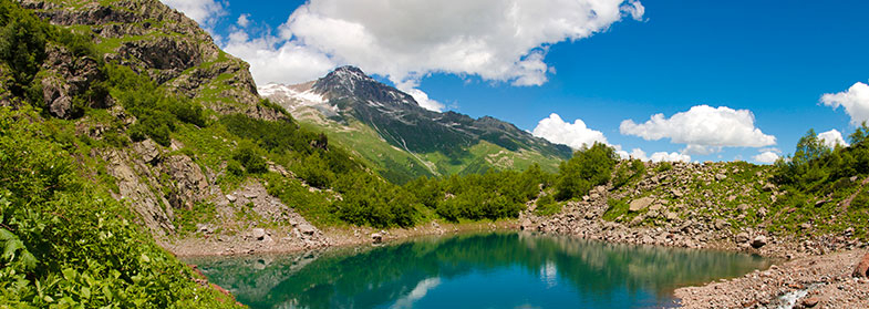 Панорама Турьего озера фотография