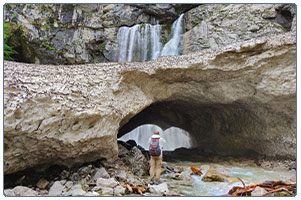 Гегский водопад  природа Абхазия фото