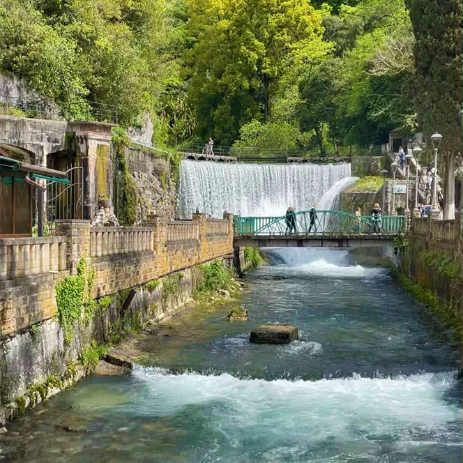 Абхазия Новый Афон водопад лето