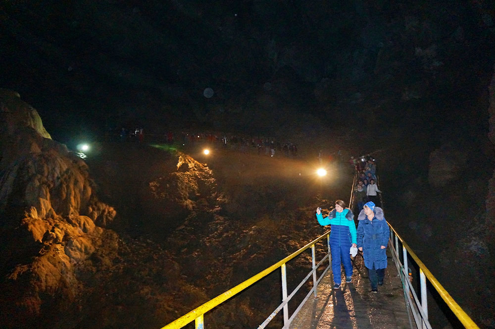 Новоафонская пещера вход фото