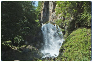 Водопад Ляжги фотография