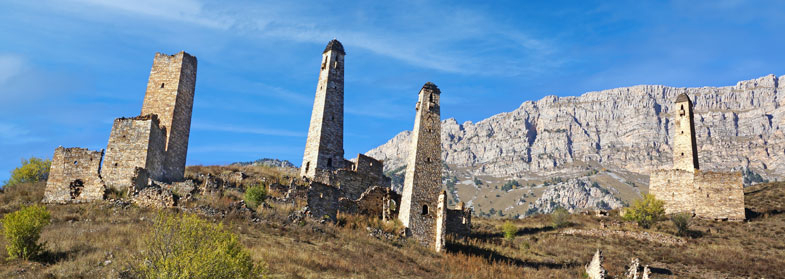 Башни Ингушетии фото горы