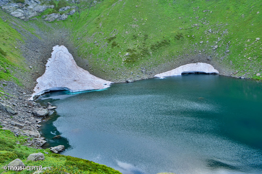 Чхо озеро природа Абхазия