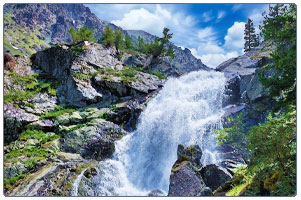Водопад Куйгук снимок