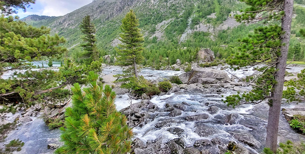 Алтай водопад Шумы