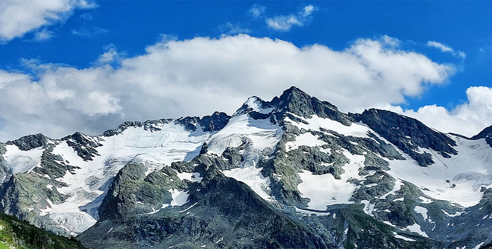 Алтай горы снег ледник