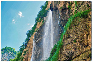 Чегемские водопады снимок