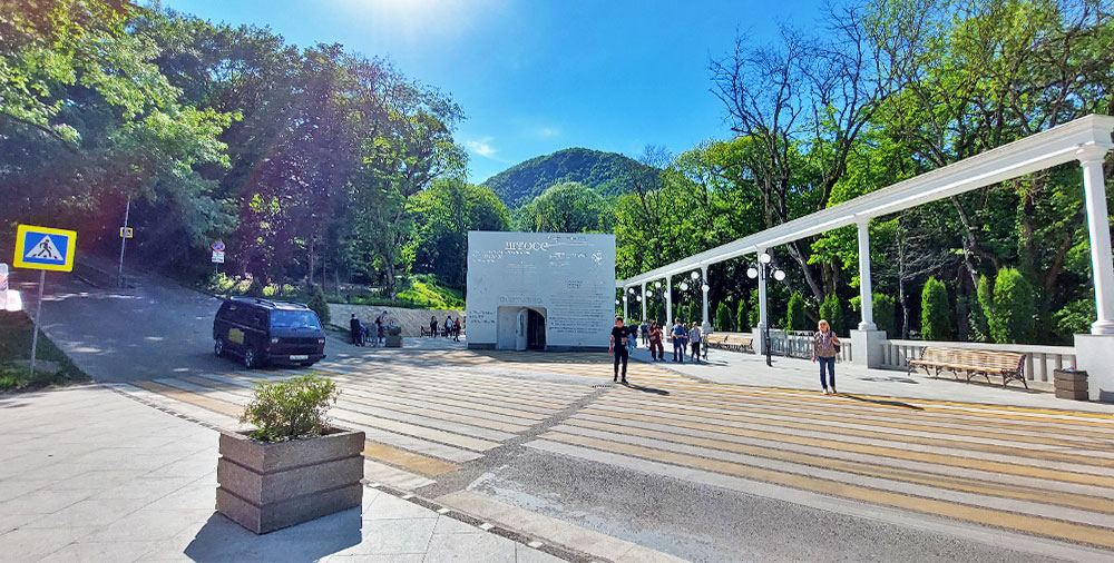 Железноводск курортная лестница бювет Штосс