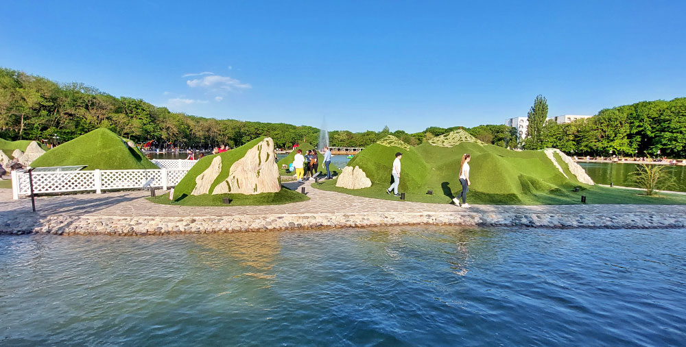 Железноводск озеро остров фото