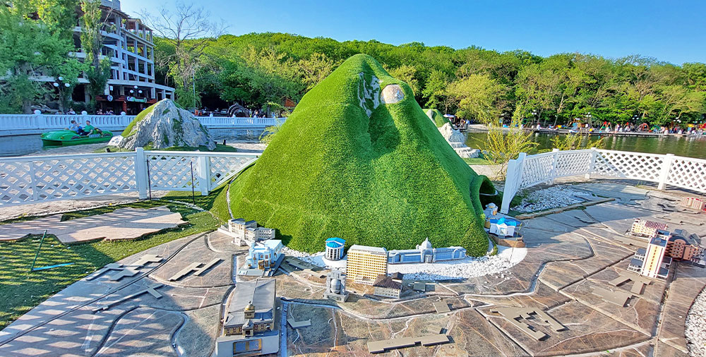 Железноводск Курортное озеро инсталляция