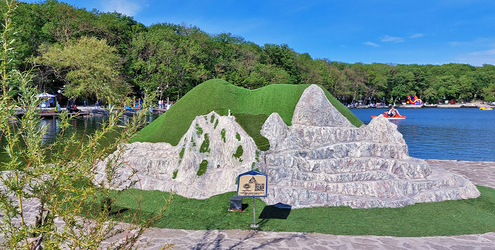 Железноводск Курортное озеро гора Змейка