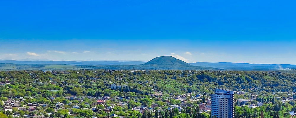 Пятигорск панорама горы май