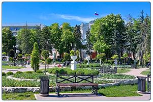 Парк Цветник снимок