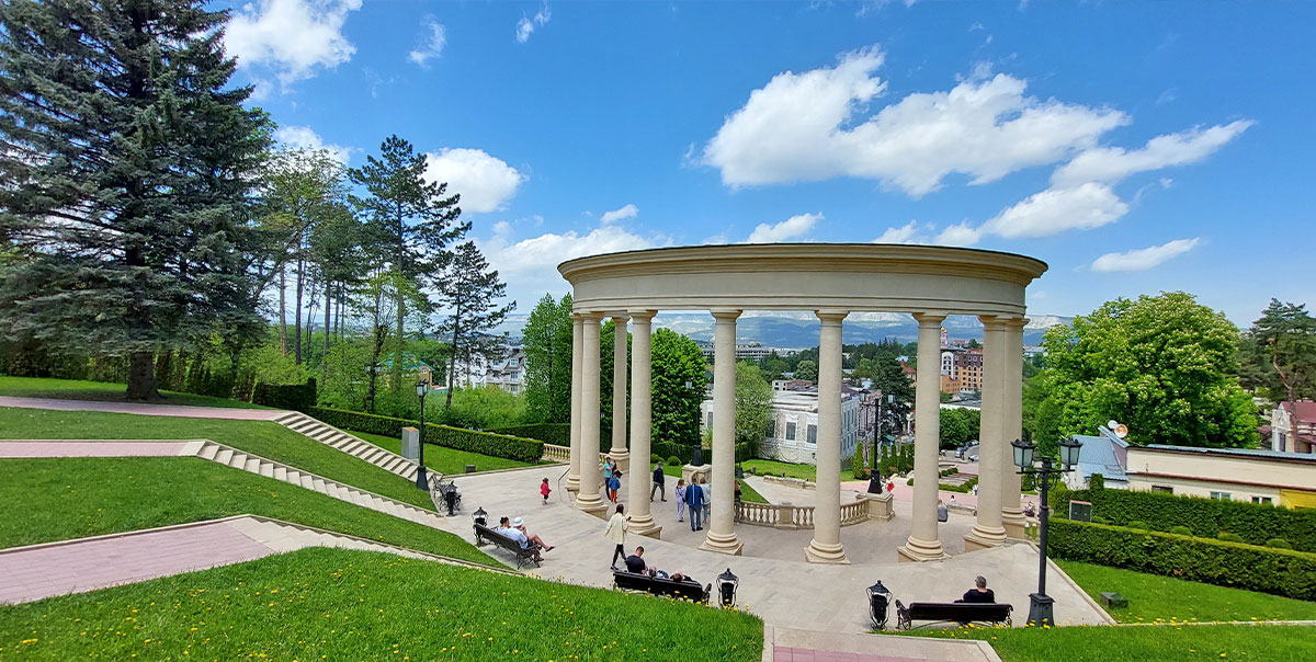 Кисловодск каскадная лестница фото