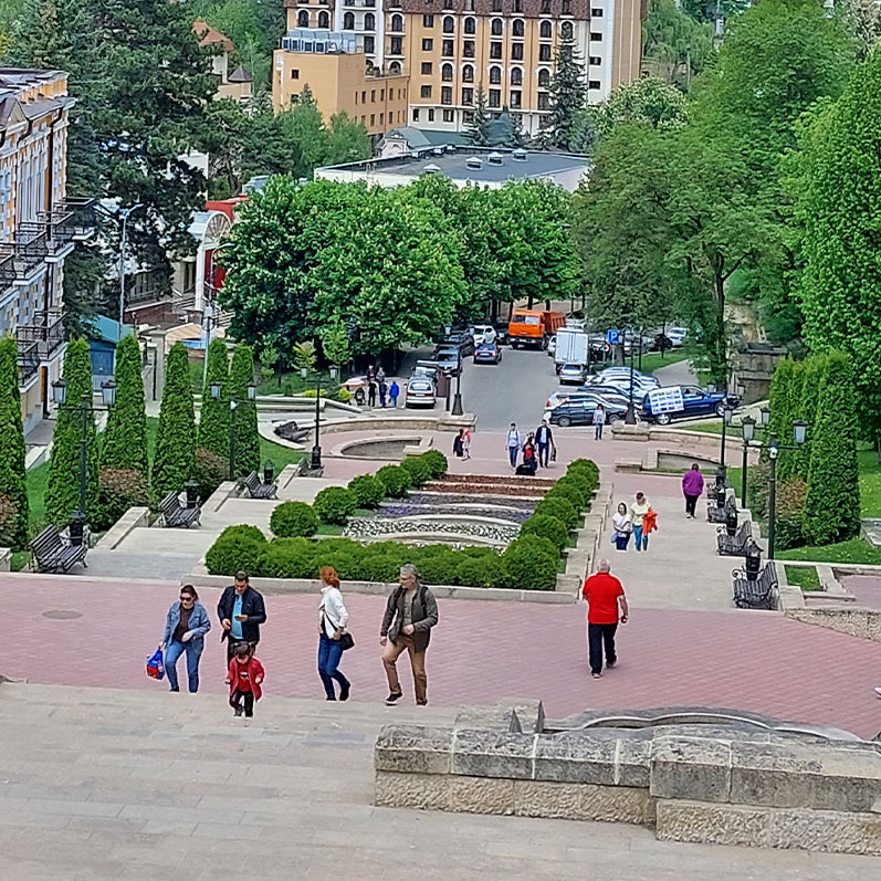 Кисловодск каскадная люди