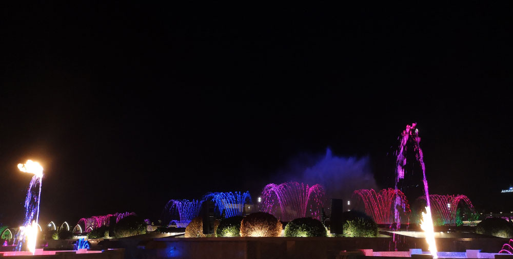 Дербент достопримечательность ночь