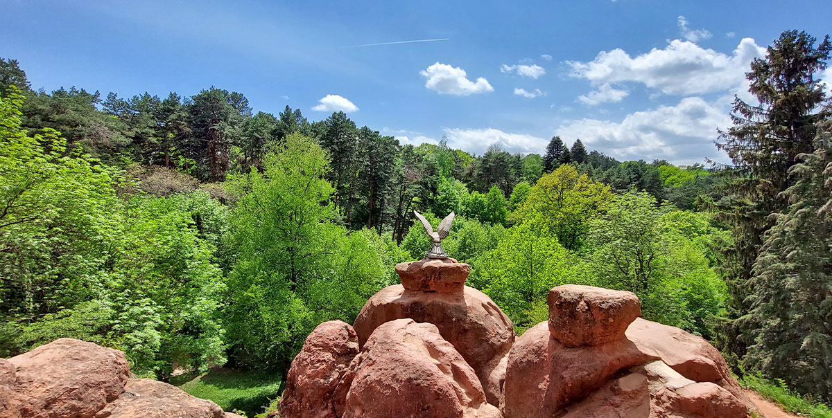 Кисловодск парк Красные скалы