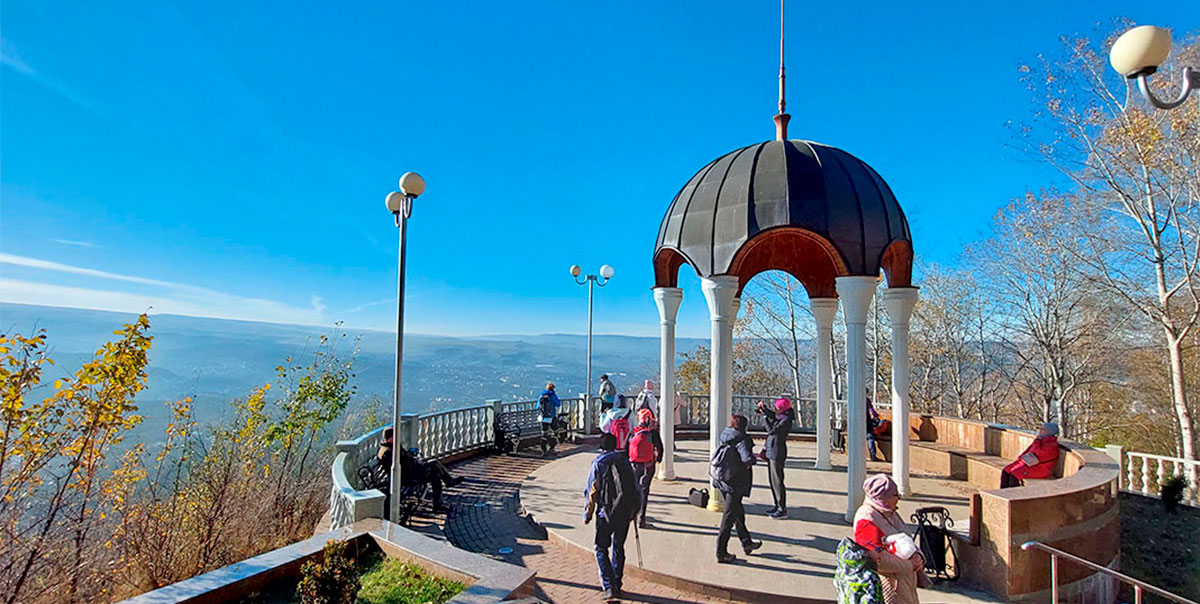 Кисловодск парк Беседка семи ветров