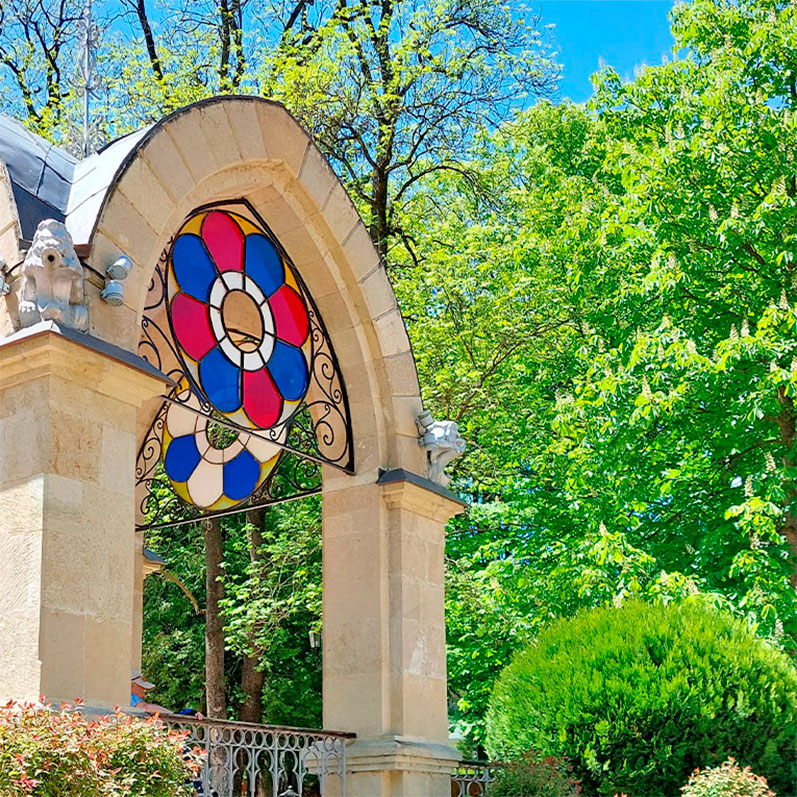 Кисловодск парк Стеклянная струя фото