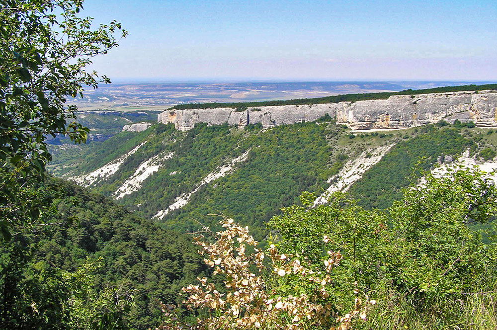 Крым плато пещерный город