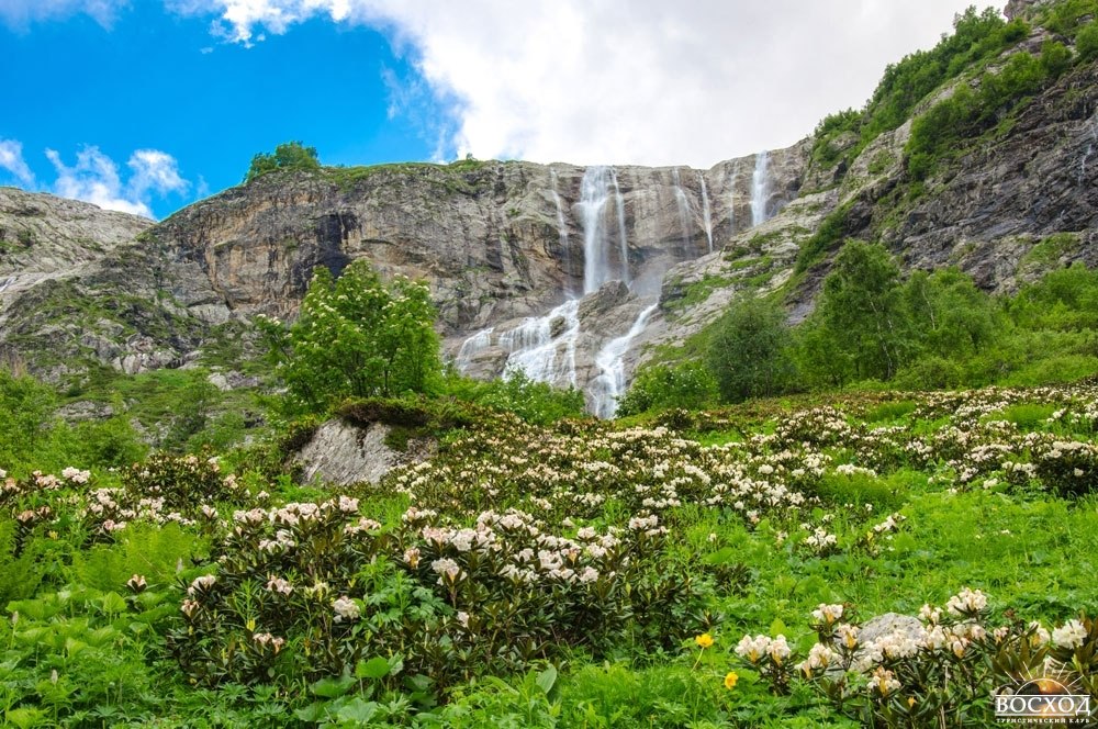 Архыз. Софийские водопады