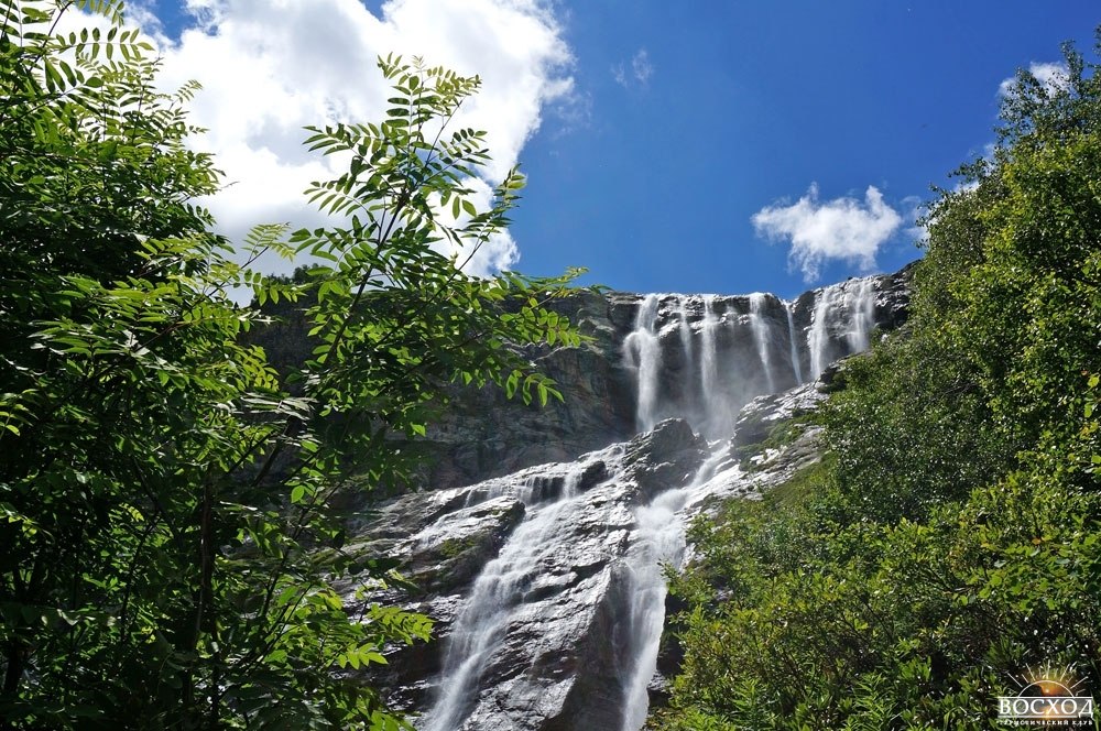 Архыз. Софийские водопады летом