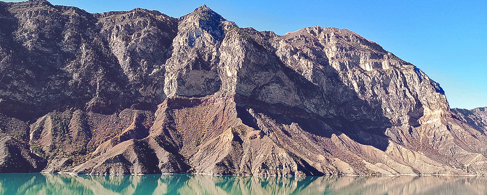 Дагестан Ирганайское водохранилище горы