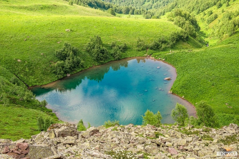 Архыз озеро Любви фото