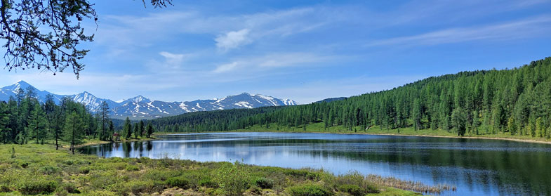 Алтай озеро горное лето