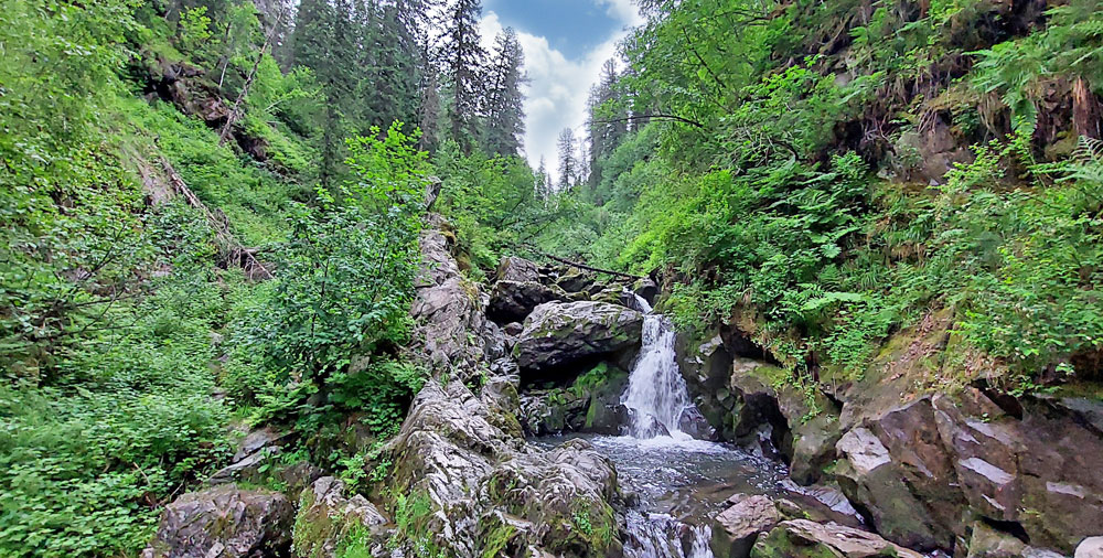 Водопад Третья речка Алтай водопад Третья речка фото