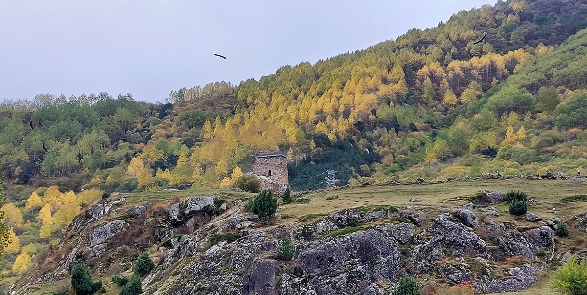Амирхан-Кала осенью