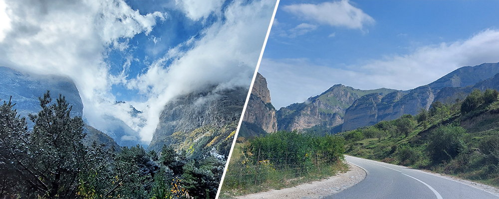 Горы КБР летом