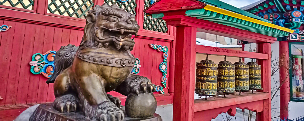 Лев железный фото