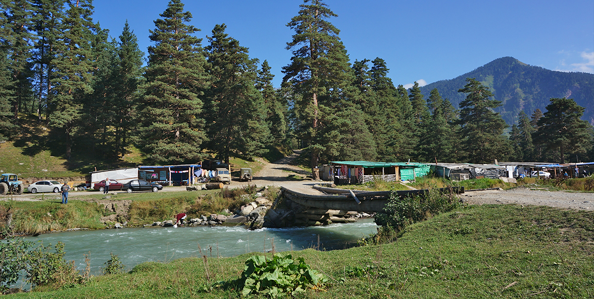 Река Псыш старый мост