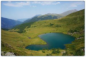 Озеро Белкау-Кель снимок